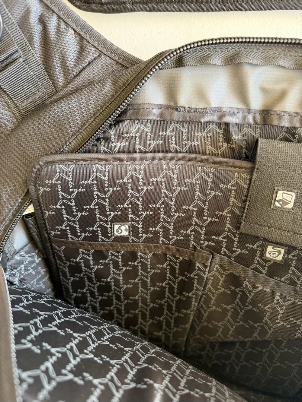 OGIO Black Crossbody Messenger Laptop Bag 17x14x3 Toyota Promotional